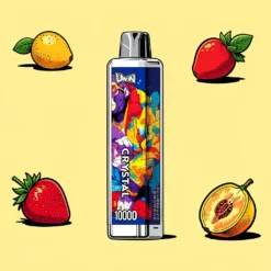 UWIN Crystal 10000 Puffs Eldobható Vape RGB Világítással és Mesh Tekerccsel
