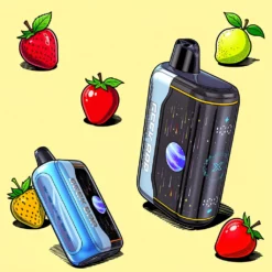 Geek Bar Pulse X 2 50K – 50 000 slukk, 1000 mAh, 0,6Ω dupla mesh, 3D kijelző