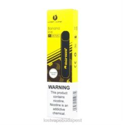 Lost Vape Budapest | banán jég 5% Lost Vape Mana bot eldobható | 300 fújás | 1,2 ml 662P404