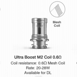Lost Vape Hungary | m2 0,6 ohm Lost Vape Ultra erősítő tekercsek (5 darabos csomag) 662P342