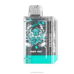Lost Vape Ár | miami menta Lost Vape Orion bár eldobható | 7500 puff | 18 ml | 50 mg 662P84