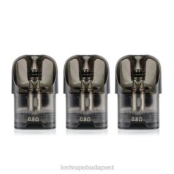 Lost Vape Ár | zöld 0,8 ohm Lost Vape URSA cserehüvelyek | 2,5 ml (3 csomag) 662P125