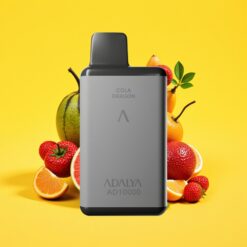 Adalya AD 10000 Puff Űrszürke Love 66 eldobható e-cigaretta USB-C