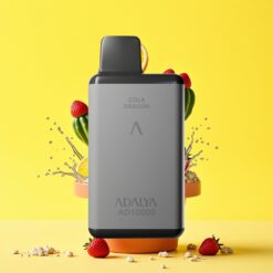 Adalya AD 10000 Puffs Eldobható Vape Űrszürke Kaktusz Splash USB-C
