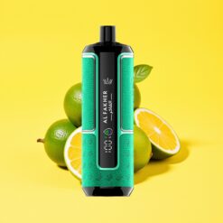 Al Fakher Crown Bar 15K Hypermax Eldobható E-Cigi Citrom Menta 22ml 600mAh