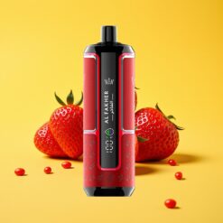 Al Fakher Crown Bar 15K Hypermax Eldobható Vape Kit – Eper Punch, 22ml, 600mAh, Type-C