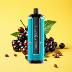Al Fakher Crown Bar 15K Hypermax Eldobható Vape Kit Feketeribizli Menta 22ml