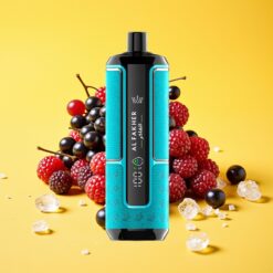 Al Fakher Crown Bar 15K Hypermax Eldobható Vape Kit Feketeriboly Jég