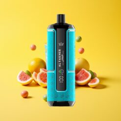 Al Fakher Crown Bar 15K Hypermax Eldobható Vape Kit Rágógomba Mentol 22ml 600mAh