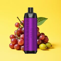 Al Fakher Crown Bar 8000 Crystal Egyszerhasználatos Vape 600mAh 18ml Szőlő Menta