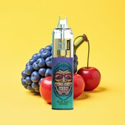 Fumot Tornado 7000 Eldobható Vape Kék Málna-Cseresznye 14ML Mesh Coil Type-C