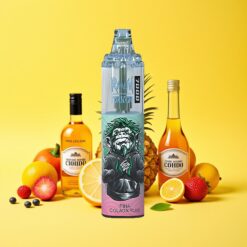 Fumot Tornado 7000 Eldobható Vape Pina Colada Rum 14ML Mesh Coil Type-C RGB