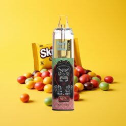 Fumot Tornado 7000 Eldobható Vape Skittles Íz 14ML E-liquid Mesh Coil Type-C RGB