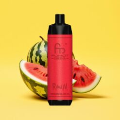 RandM Fumot Shisha 10000 Puff Egyszerhasználatos E-liquides Vape Görögdinnye Jég