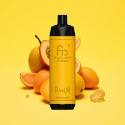 RandM Fumot Shisha 10000 Puff Eldobható Vape Mango Jég 18ml 850mAh Típus-C