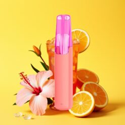 Snowplus Dash 4000 Puff Eldobható Eszköz Kerámia Atomizerrel 7,5 ml Hibiscus Jégtea