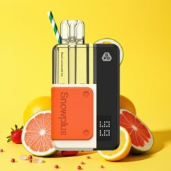 Snowplus Swift 5000 Puffs Dual Mesh Pod Kit Fekete Limonádé Jég 1000 mAh