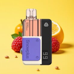 Snowplus Swift 5000 Puffs előre töltött pod készlet Áfonya Savanyú Málna, Dual Mesh, 1000 mAh