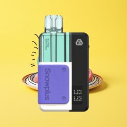 Snowplus Swift Pod Kit 15000 Puffs – Kettős Mesh Atomizáló, 1000 mAh, Kék Málna Medveíz