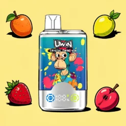 UWIN Crystal Twins 40000 Puffs Dupla Ízű Váltható Ízekkel